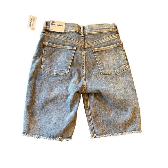 NWT Old Navy Girls Ballerina Cut off Shorts Size 14 - Picture 5 of 6